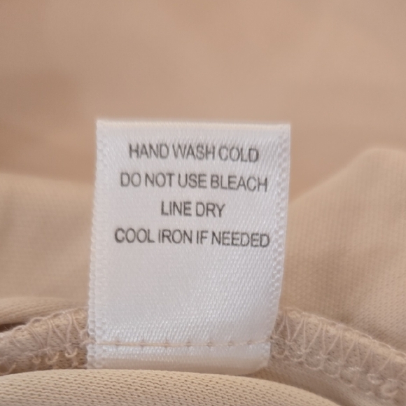 NWT Sabine Lace Overlay Fringe Sleeveless Dress Cream Size XS - Picture 10 of 10